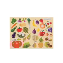 Gommettes - Fruits - Pour enfant - 360 stickers - Repositionnable - Cléopâtre
