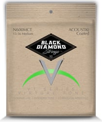 Black Diamond® Phosphore Bronze VCI Coated 13/56 - Corde pour Acoustique/Folk