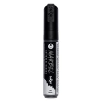 Marqueur - Peinture acrylique - Noir - Permanent - Pointe rectangulaire 15mm - Marbel - Darwi