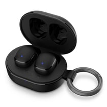 3mk Écouteurs Sans Fil TWS Bluetooth Série FlowBuds 6.0 avec Boîtier de Charge Noir
