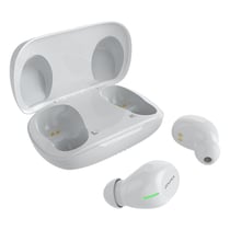 Ecouteurs Bluetooth Sans Fil Étanches Haute Qualité Sonore Longue Autonomie Blanc YONIS