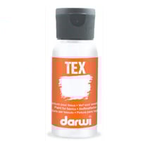 Peinture pour tissus - Opacifiant - Peinture à l'eau - Tex - Darwi - 50ml