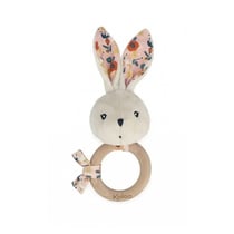 k'doux hochet lapin coquelicot - Kaloo - Beige