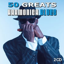 50 greats harmonica blues - CD