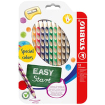 STABILO Crayon de couleur EASYcolors L, étui de 12