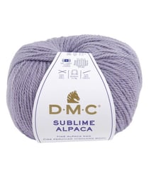 Pelote de Laine et Alpaga Sublime Alpaca - DMC : Luxe et Douceur pour l'Hiver 136 violet
