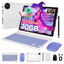 Tablette tactile KOTSREN Android 15 LCD AACFV90009 Blanc 10,1 pouces