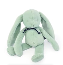 Lapin Meloe Vert Sauge 37cm - Maïlou Tradition - Noir