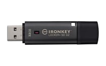 Clé USB - KINGSTON - IRONKEY LOCKER+ 50 G2 - 32 Go - USB 3.0 - FIPS 197