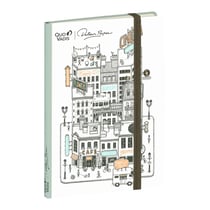 CARNET A5 - 192 PAGES Docteur Paper - 15x21 cm - avec élastique