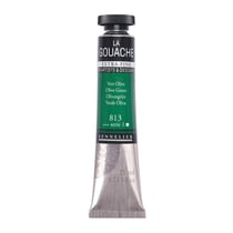 Gouache - Extra-fine - Vert olive - 813 - Tube de 21ml - Sennelier