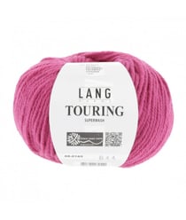 Pelote de laine à tricoter TOURING - Lang Yarns 165 Rose