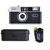 AGFA PHOTO 603000 - Appareil photo analogique réutilisable - Noir