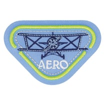 Ecusson thermocollant aviation aéro 6,5cm x 4,5cm