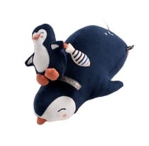 Peluche pingouin bleu marine