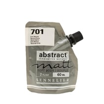 Peinture acrylique Abstract matt - Gris neutre - Sachet 60ml - Sennelier