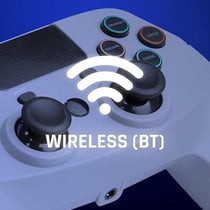 GamePad sans fil Gris pour PS4 - Snakebyte