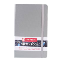 Carnet croquis 13x21cm - 80 feuilles - 140g - argent - Royal Talens