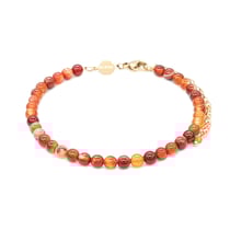 Bracelet Serena en pierres Cornaline