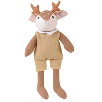 Peluche Woody Faon – En coton tricote - Egmont Toys - Beige