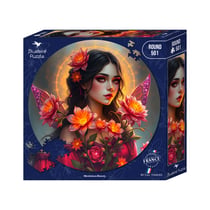 Puzzle 501 pièces - Puzzle Rond - Mysterious Beauty - Bluebird Puzzle