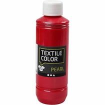 Textile Color, nacré, rouge, 250 ml/ 1 flacon