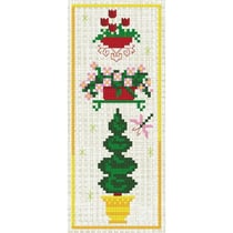 Kit points comptés 7 x 16 cm Fleurs