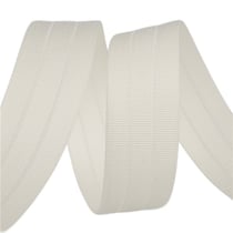 Sangle gros grain 30mm blanc au mètre