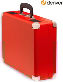 Tourne-Disque Vinyle Vintage Rouge