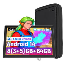 Tablette tactile KOTSREN Android 14 IPS AACJG51019 Noir 10.1 pouces
