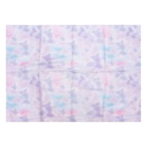 Papier de soie 5 feuilles 50 x 70 cm - Flou bleu et violet