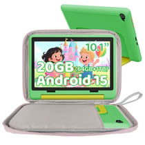 Tablette enfant KOTSREN Kidoz étui vert avec sac 10,1 pouces