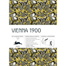 Papiers créatifs - Motifs Art Déco Vienna 1900 - Scrapbooking - 12 feuilles - 50x70cm