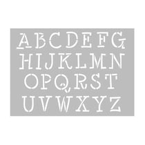 POCHOIR ALPHABET - 21X29,7 CM