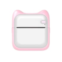 Mini Imprimante Bluetooth Thermique Rose Ultra Portable Avec Papier Inclus YONIS
