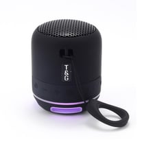 Mini Enceinte Bluetooth TWS LED Son Stéréo Portable Puissante Autonomie Longue Noir YONIS