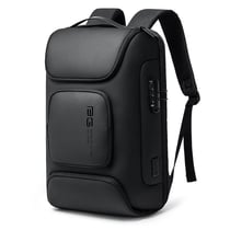Sac À Dos Ordinateur Antivol Étanche Avec Port USB 15.6 Pouces Noir Gris YONIS