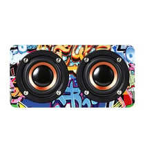 Enceinte Bluetooth Bois Design Élégant Son Puissant Autonomie 1500mAh Multicolore YONIS