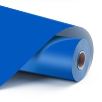 LOKLiK Vinyle Adhésif Mat – Bleu Roi – 30.5 x 180 cm