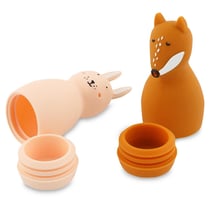 Jouets de bain aspergeur – Mrs. Rabbit & Mr. Fox - TRIXIE BABY - Orange