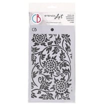 Pochoir plastique souple réutilisable 24 x 14.5 cm Ciao Bella PALENQUE 68