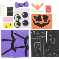 Décorer une citrouille Forme Halloween en mousse 39 pièces