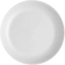 6 Petites Assiettes Minéral Blanc