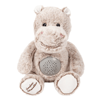 Peluche Veilleuse musicale - Projecteur d'étoiles -Léo l'Hippo