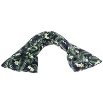 Bouillotte tour de cou Tropical noir