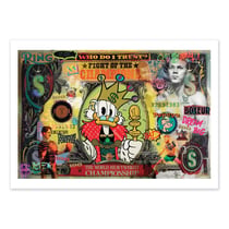 Affiche 50x70 cm - The Goats - Mr Pablo Costa