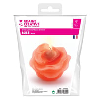 Graine Créative - Moule à bougie en latex Rose