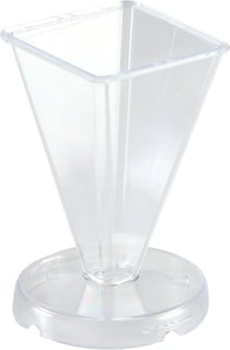 Moule à bougie Cristal Pyramide H75 mm 48x48 mm