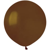 10 Ballons Marron Mat Ø48cm