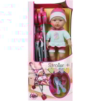 Poupon Bébé 35CM Et Poussette - Wdk Groupe Partner